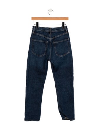 AGOLDE Mid-Rise Straight Leg Jeans