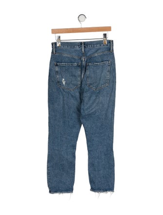 AGOLDE High-Rise Straight Leg Jeans