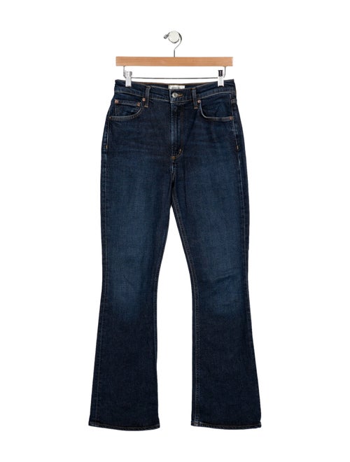 AGOLDE Mid-Rise Wide Leg Jeans