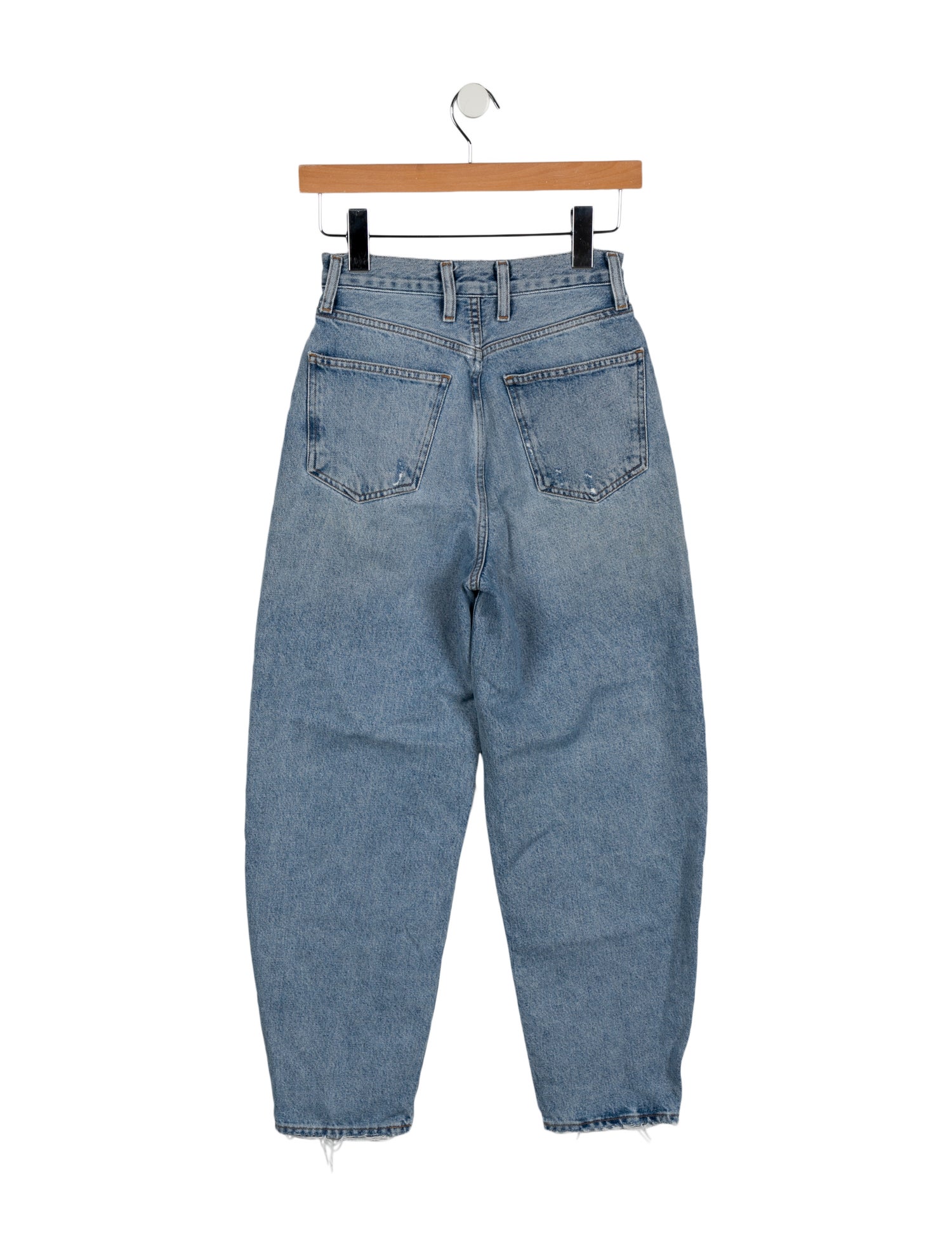 AGOLDE High-Rise Straight Leg Jeans