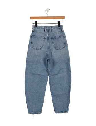 AGOLDE High-Rise Straight Leg Jeans