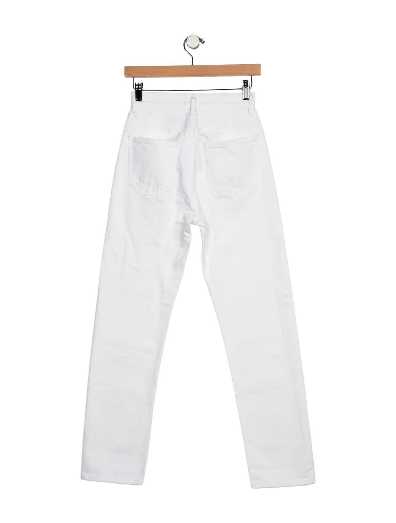 AGOLDE High-Rise Straight Leg Jeans