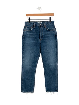 AGOLDE High-Rise Straight Leg Jeans