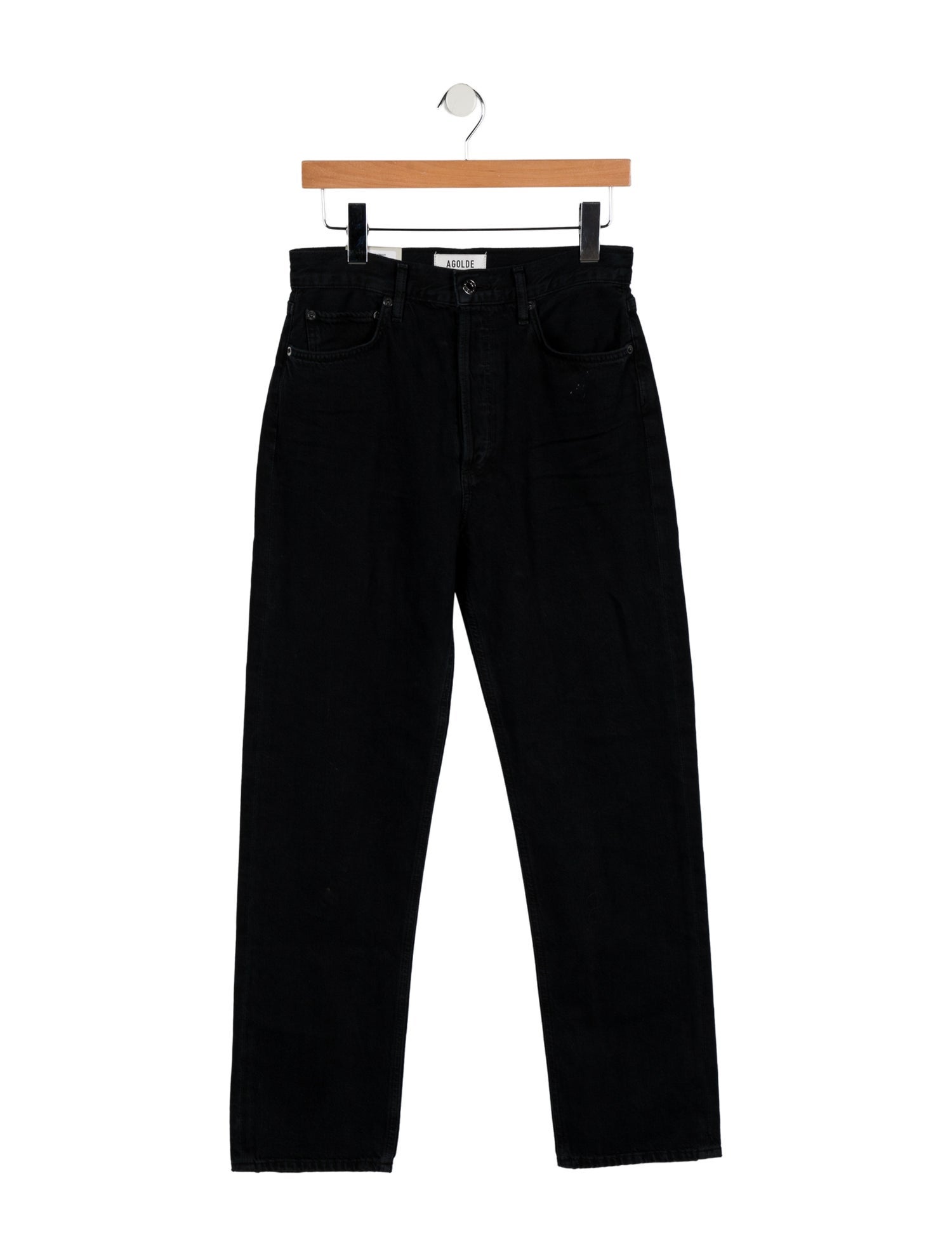 AGOLDE High-Rise Straight Leg Jeans