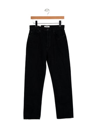 AGOLDE High-Rise Straight Leg Jeans