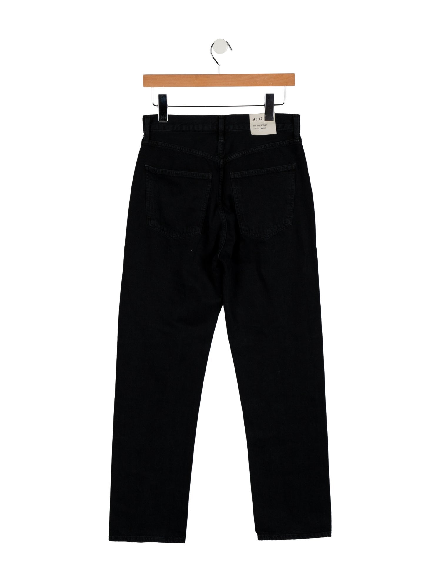 AGOLDE High-Rise Straight Leg Jeans