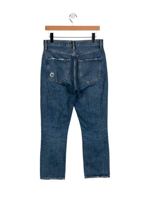 AGOLDE High-Rise Straight Leg Jeans