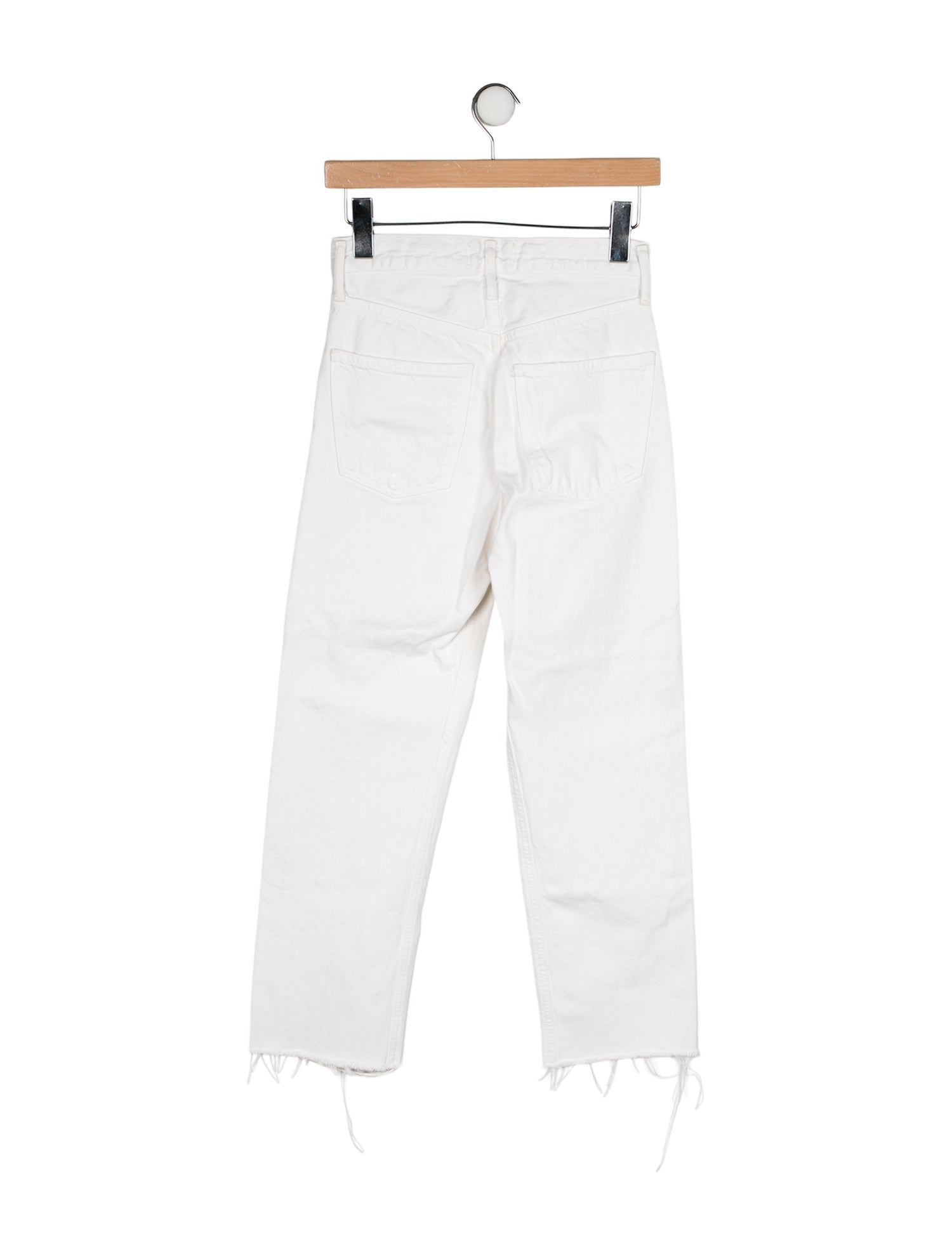 AGOLDE Mid-Rise Straight Leg Jeans