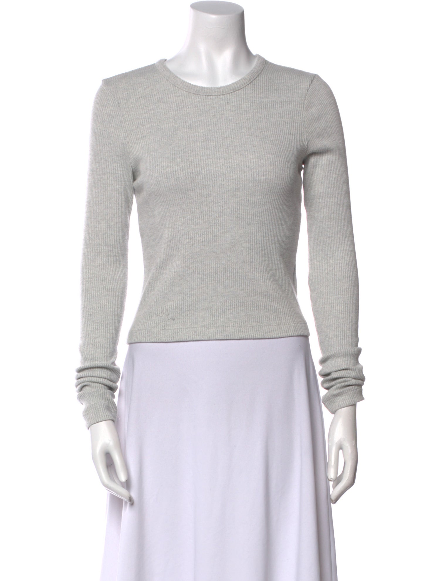 AGOLDE Crew Neck Long Sleeve Sweatshirt