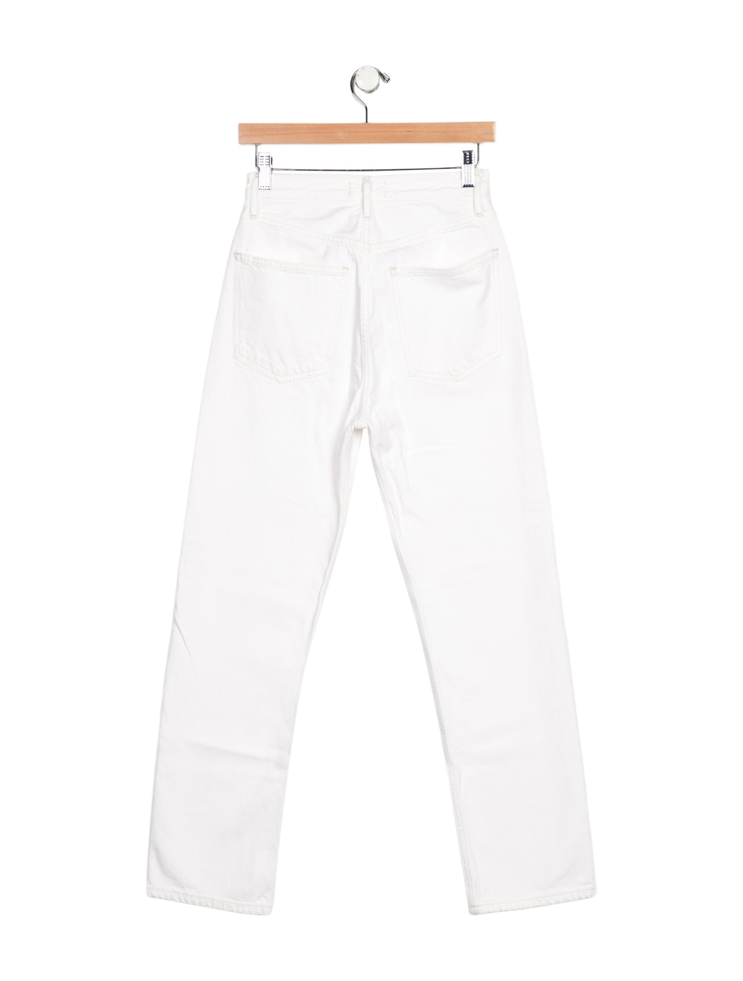 AGOLDE High-Rise Straight Leg Jeans