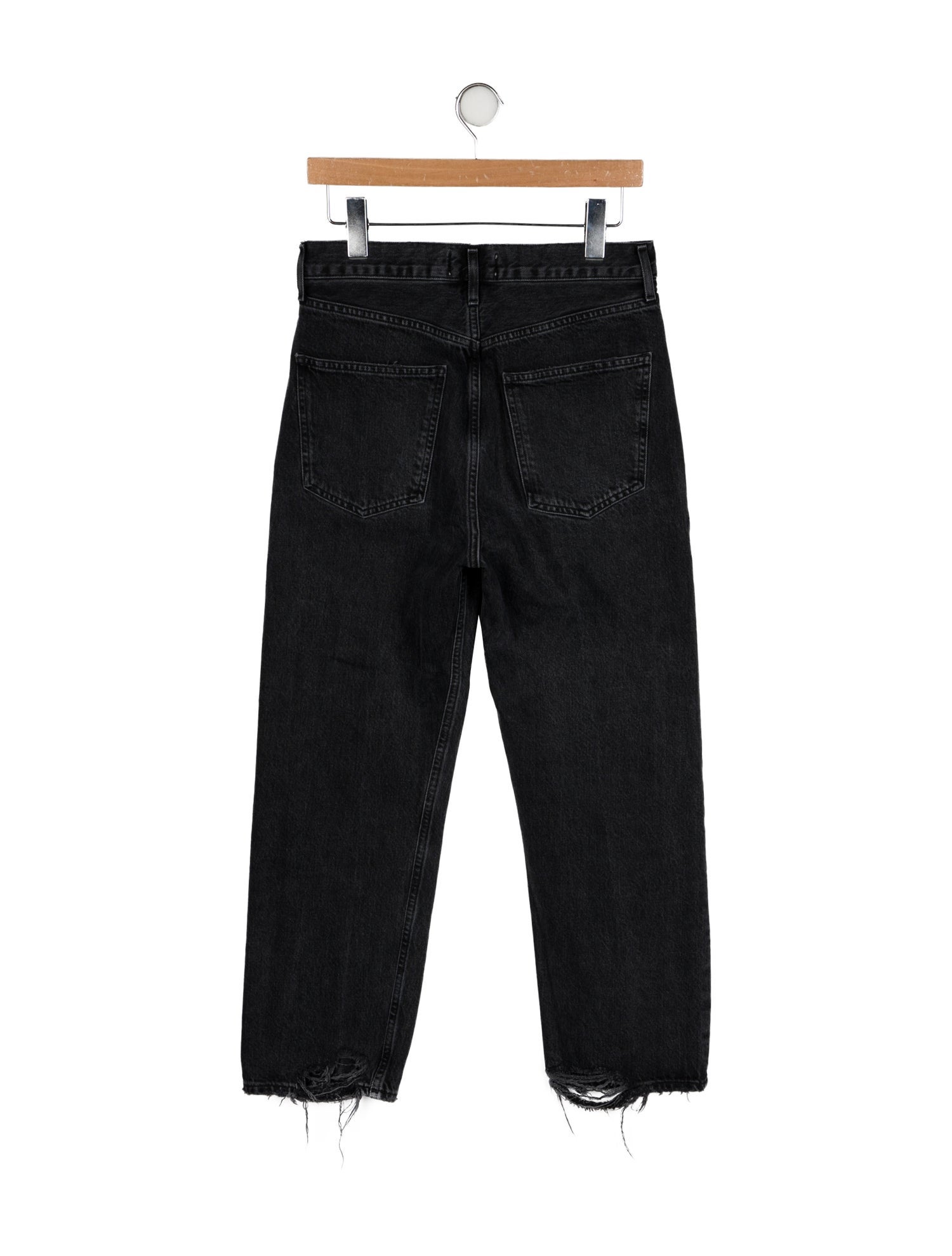 AGOLDE High-Rise Straight Leg Jeans