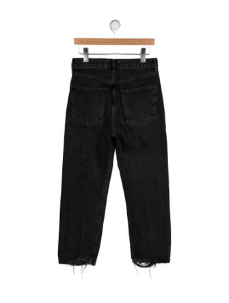 AGOLDE High-Rise Straight Leg Jeans