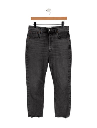 AGOLDE High-Rise Straight Leg Jeans
