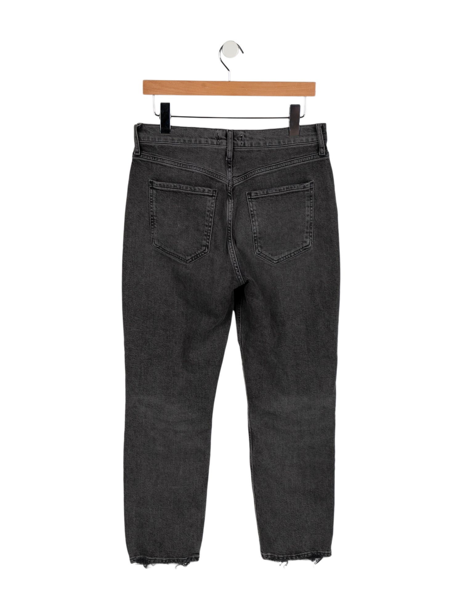 AGOLDE High-Rise Straight Leg Jeans