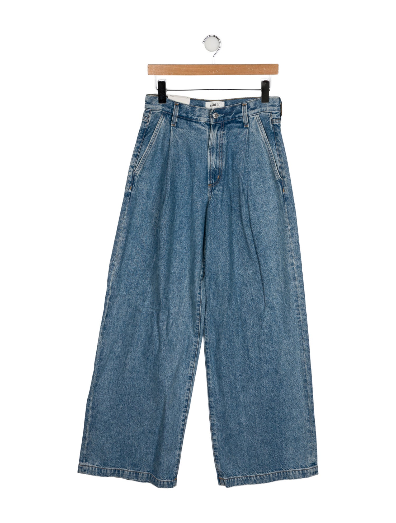 AGOLDE High-Rise Wide Leg Jeans w/ Tags
