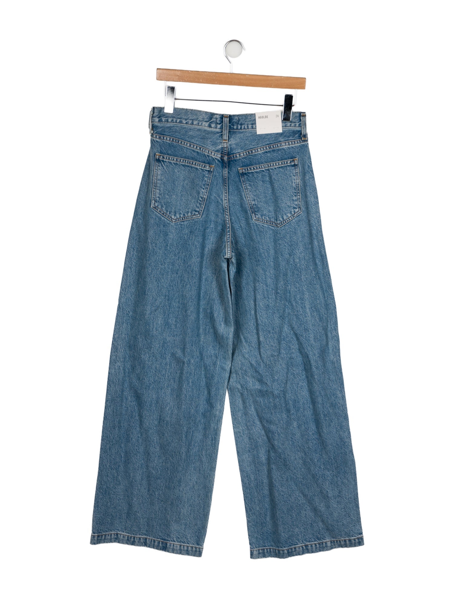 AGOLDE High-Rise Wide Leg Jeans w/ Tags