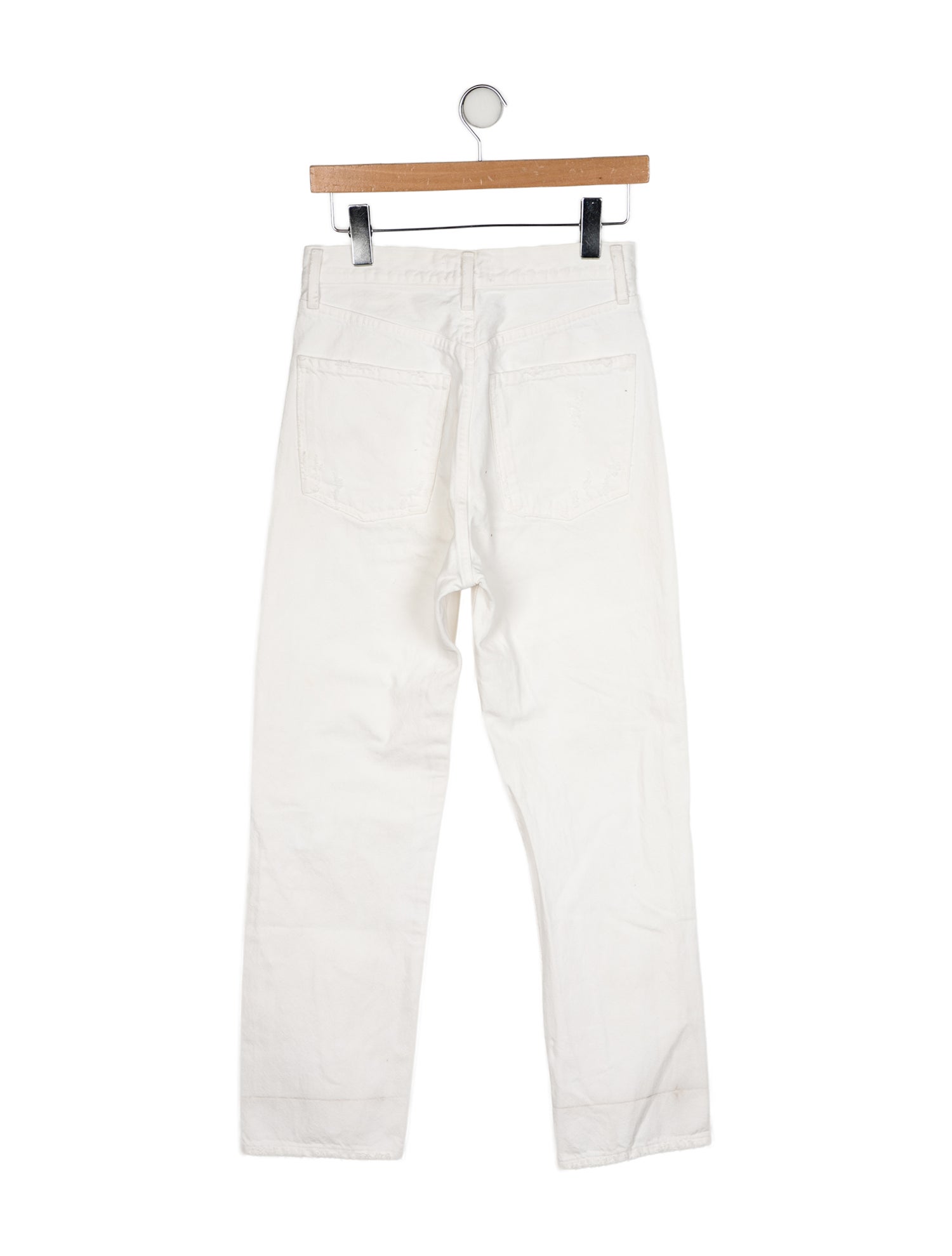 AGOLDE High-Rise Straight Leg Jeans