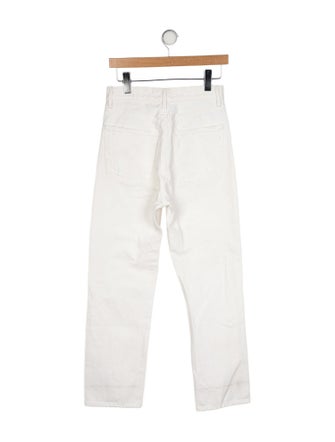 AGOLDE High-Rise Straight Leg Jeans