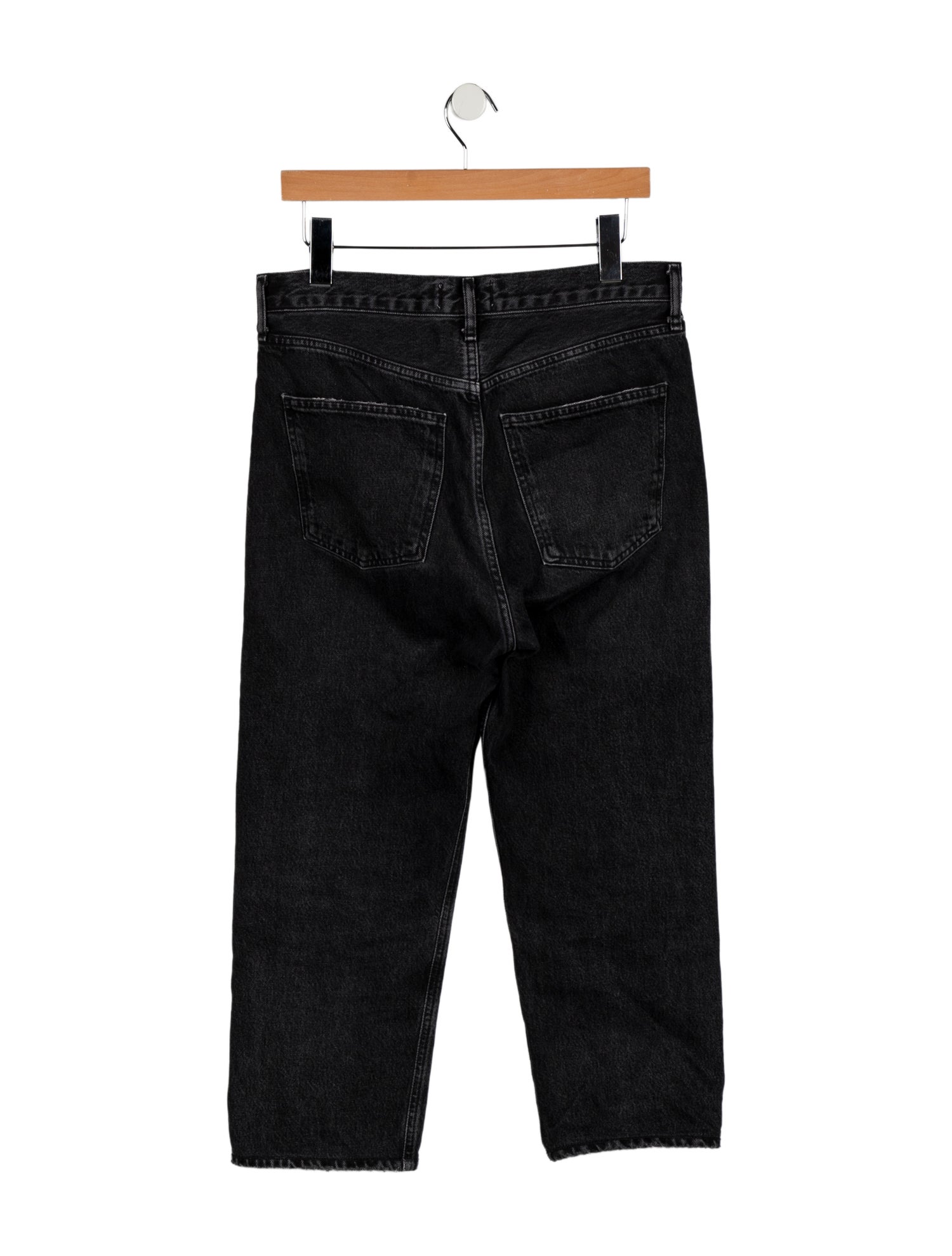 AGOLDE High-Rise Straight Leg Jeans