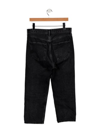 AGOLDE High-Rise Straight Leg Jeans