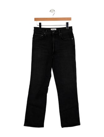 AGOLDE Mid-Rise Straight Leg Jeans