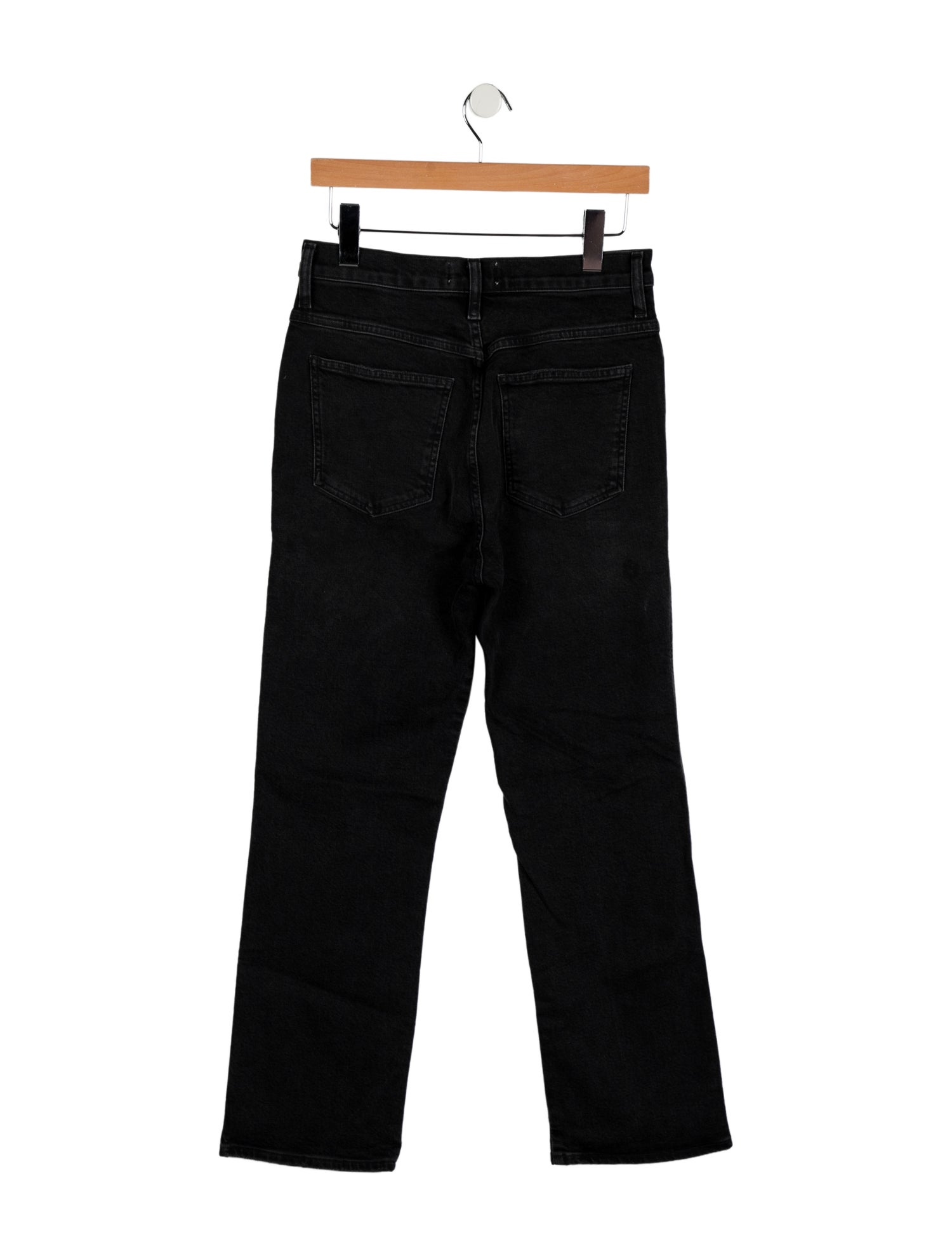 AGOLDE Mid-Rise Straight Leg Jeans