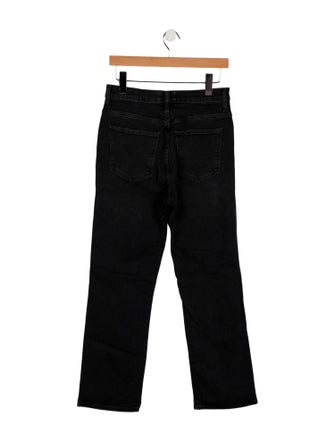 AGOLDE Mid-Rise Straight Leg Jeans