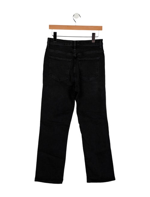 AGOLDE Mid-Rise Straight Leg Jeans