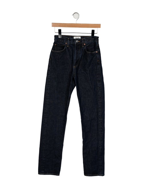 AGOLDE Mid-Rise Straight Leg Jeans