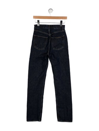 AGOLDE Mid-Rise Straight Leg Jeans