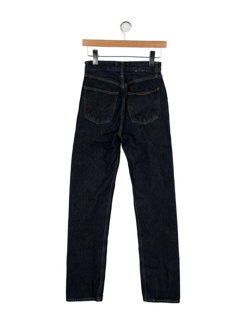 AGOLDE Mid-Rise Straight Leg Jeans