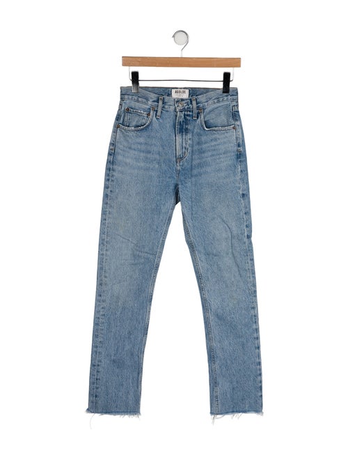 AGOLDE High-Rise Straight Leg Jeans