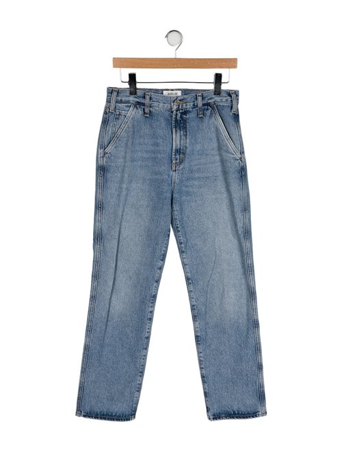AGOLDE High-Rise Straight Leg Jeans