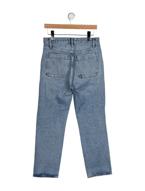 AGOLDE High-Rise Straight Leg Jeans