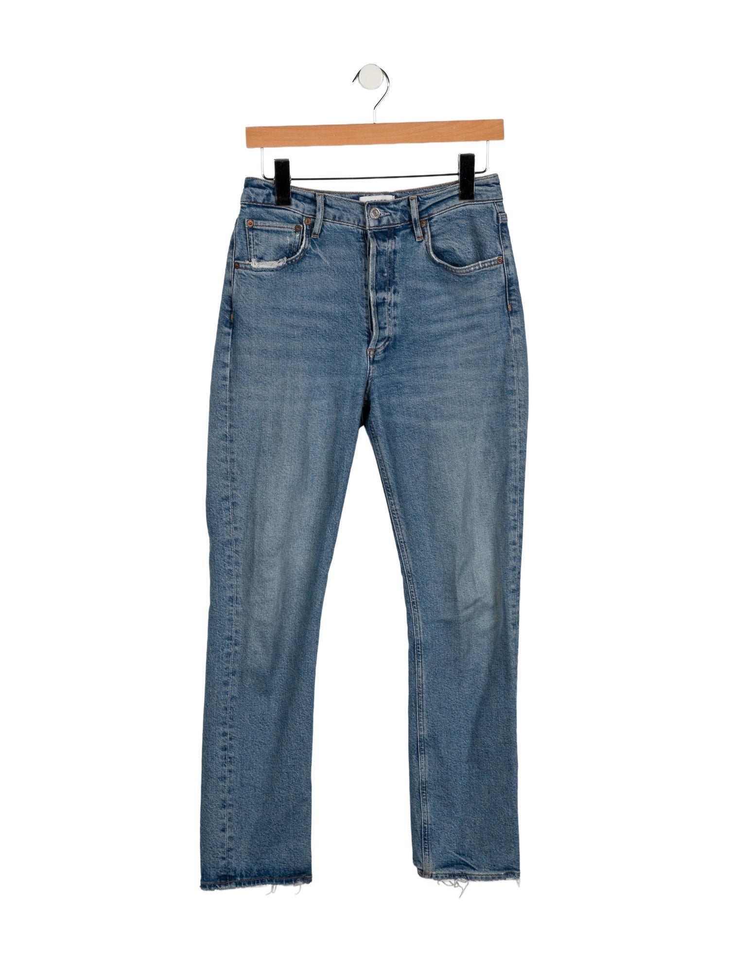 AGOLDE High-Rise Skinny Leg Jeans