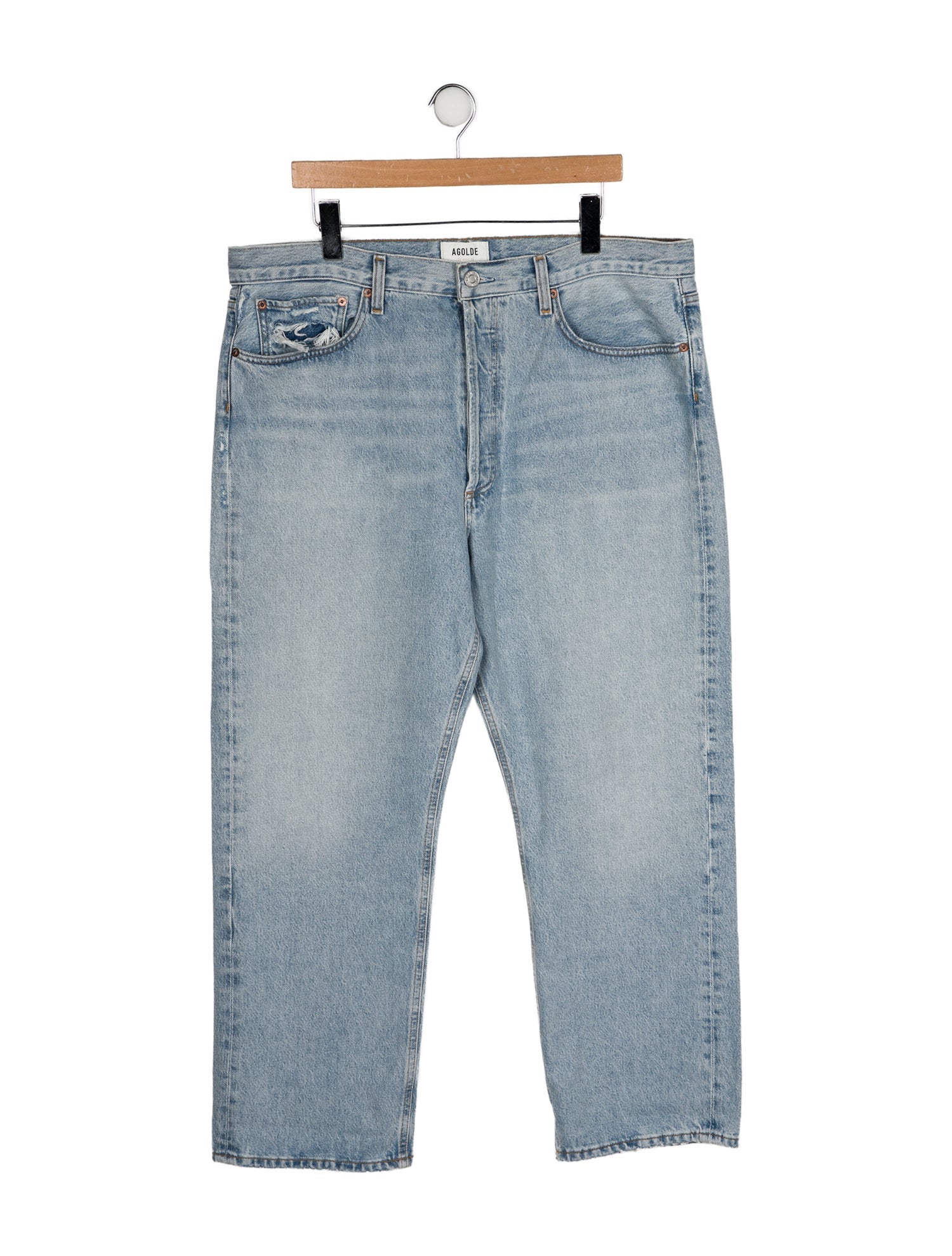 AGOLDE Straight-Leg Jeans