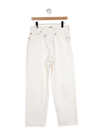 AGOLDE High-Rise Straight Leg Jeans
