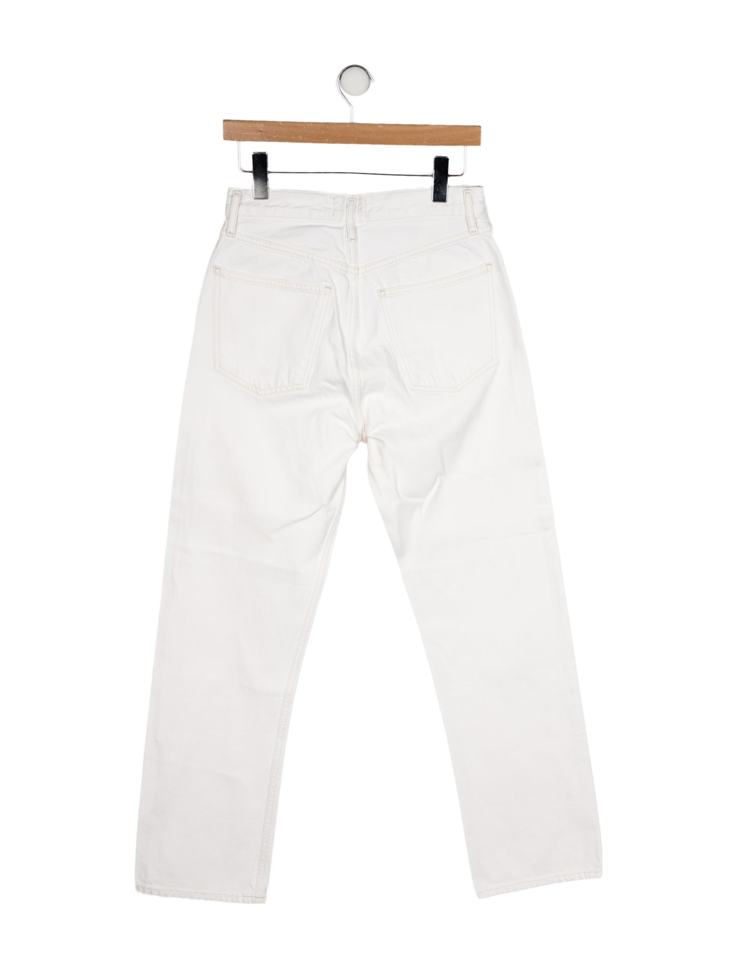 AGOLDE High-Rise Straight Leg Jeans