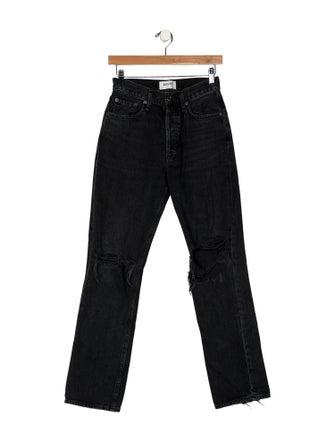 AGOLDE High-Rise Straight Leg Jeans