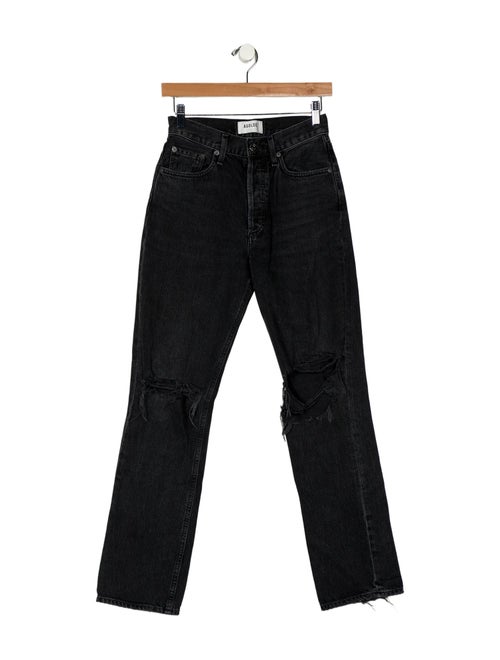 AGOLDE High-Rise Straight Leg Jeans