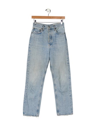 AGOLDE High-Rise Straight Leg Jeans