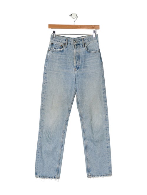 AGOLDE High-Rise Straight Leg Jeans