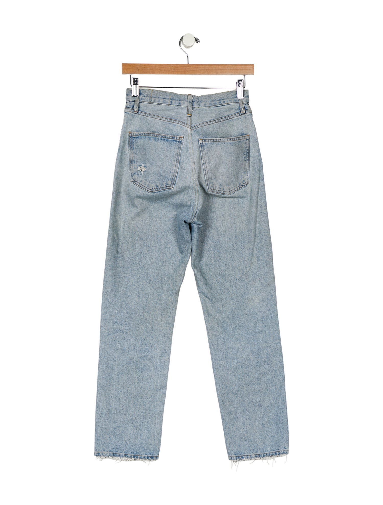 AGOLDE High-Rise Straight Leg Jeans
