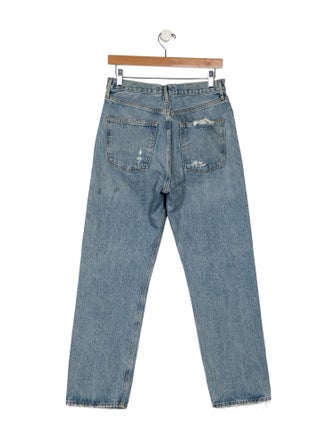 AGOLDE High-Rise Straight Leg Jeans