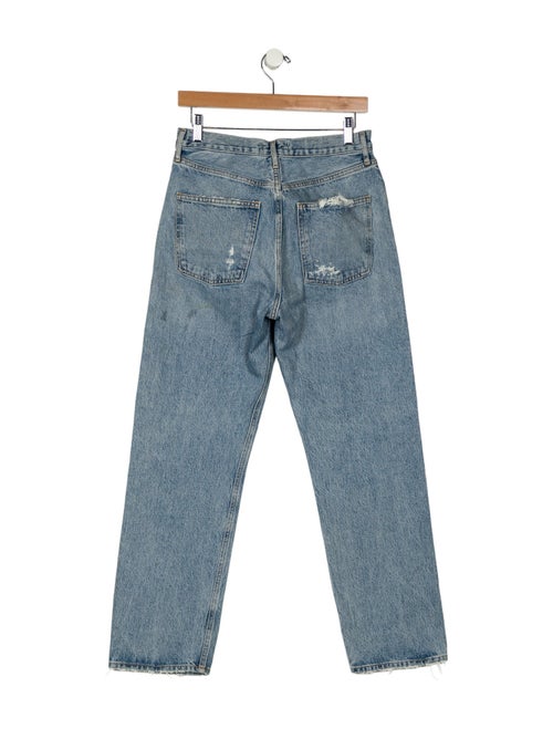 AGOLDE High-Rise Straight Leg Jeans