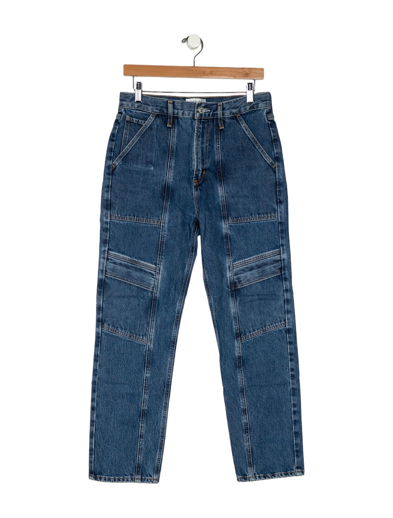 AGOLDE High-Rise Straight Leg Jeans
