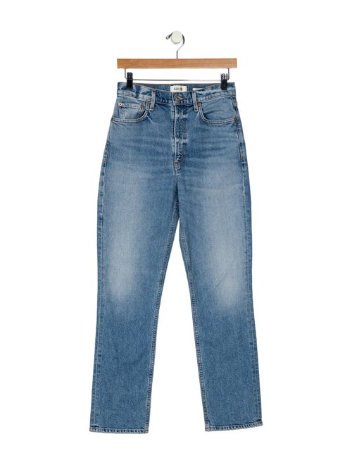 AGOLDE High-Rise Straight Leg Jeans