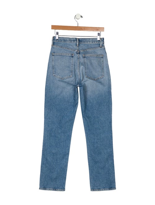 AGOLDE High-Rise Straight Leg Jeans