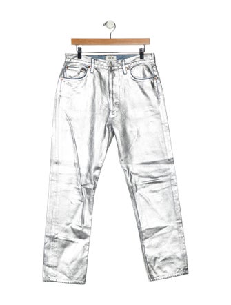 AGOLDE High-Rise Straight Leg Jeans