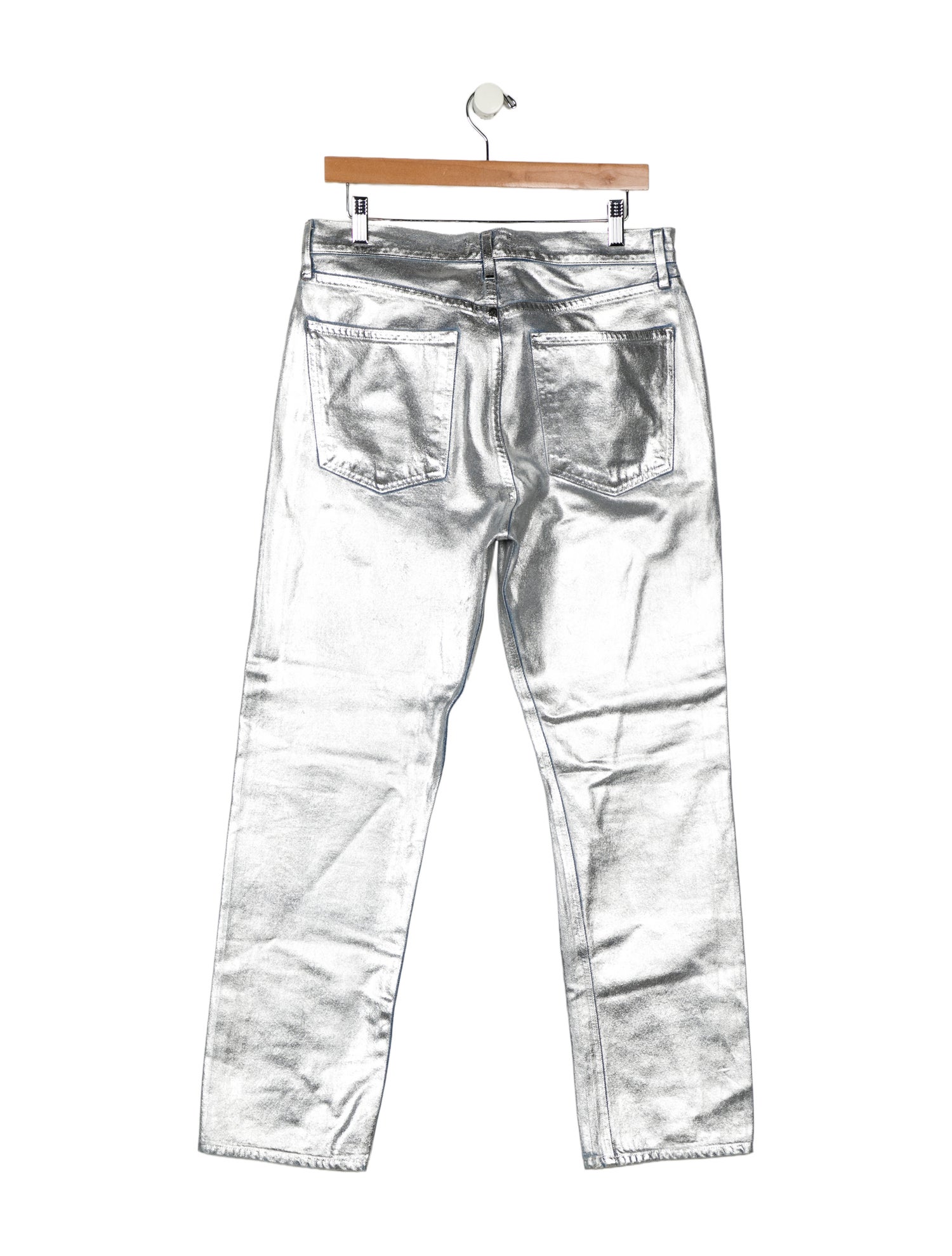 AGOLDE High-Rise Straight Leg Jeans